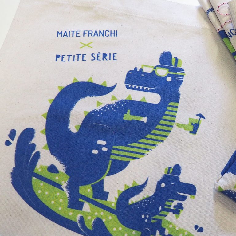 Collaboration illustratrice, tote bag et broderie