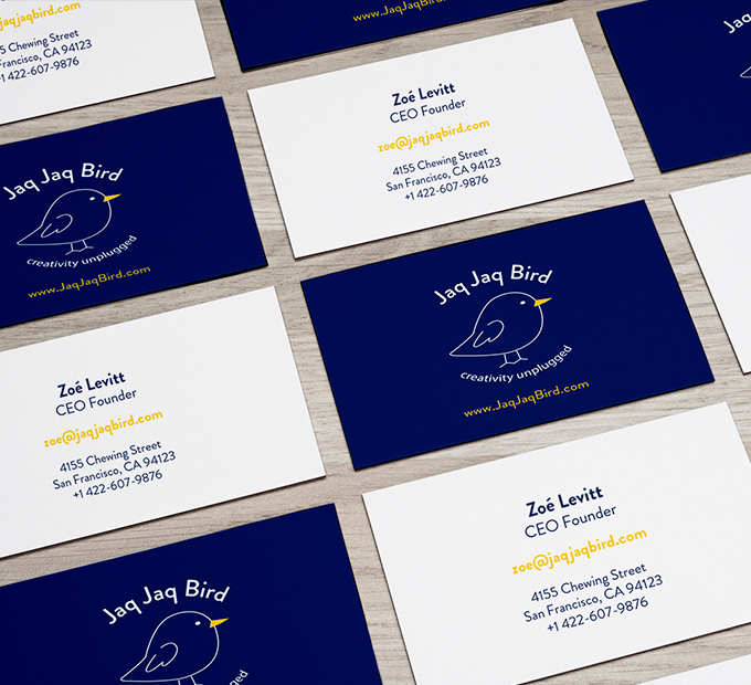 Jaq Jaq Bird : catalogue pour salon européen
