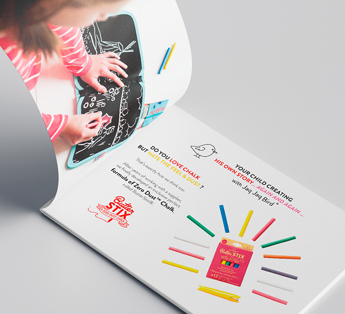 Jaq Jaq Bird : catalogue pour salon européen — Galerie