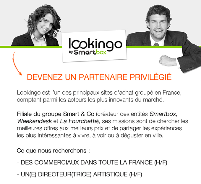 Lookingo : campagnes déclinées multi-formats — Galerie