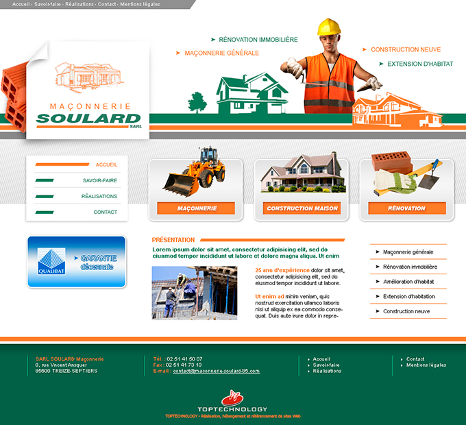Top Technology : sites pour entreprises locales — Galerie